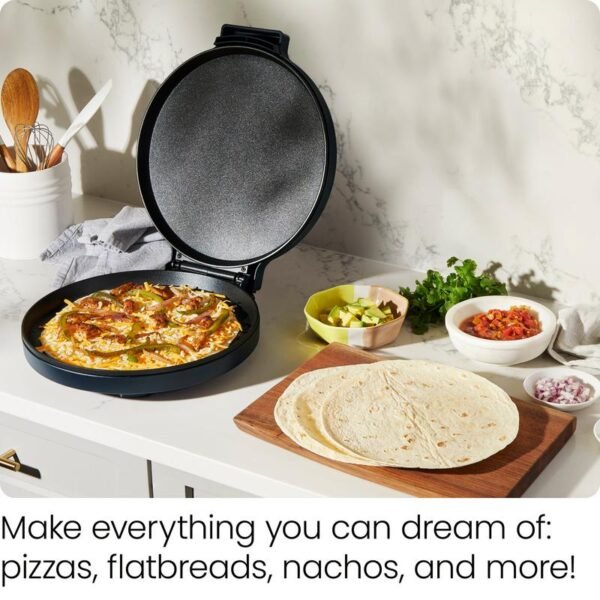 Chefman Everything Maker 12" Electric Pizza Oven – Countertop Multi-Purpose Cooker for Homemade Pizza - Image 3