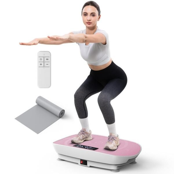 MERACH Vibration Plate Exercise Machine ?C Whole Body Workout Platform for Fitness & Lymphatic Drainage - Image 5