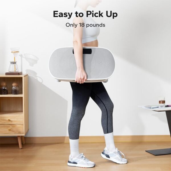 MERACH Vibration Plate Exercise Machine ?C Whole Body Workout Platform for Fitness & Lymphatic Drainage - Image 2